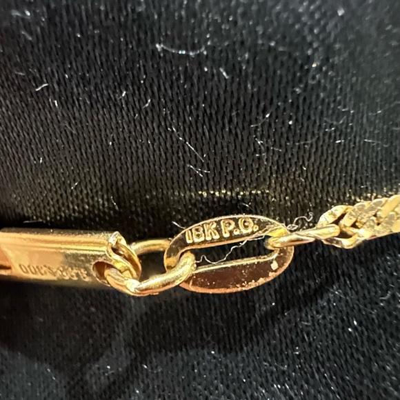 18k Vermeil gold plated necklace - Picture 3 of 5